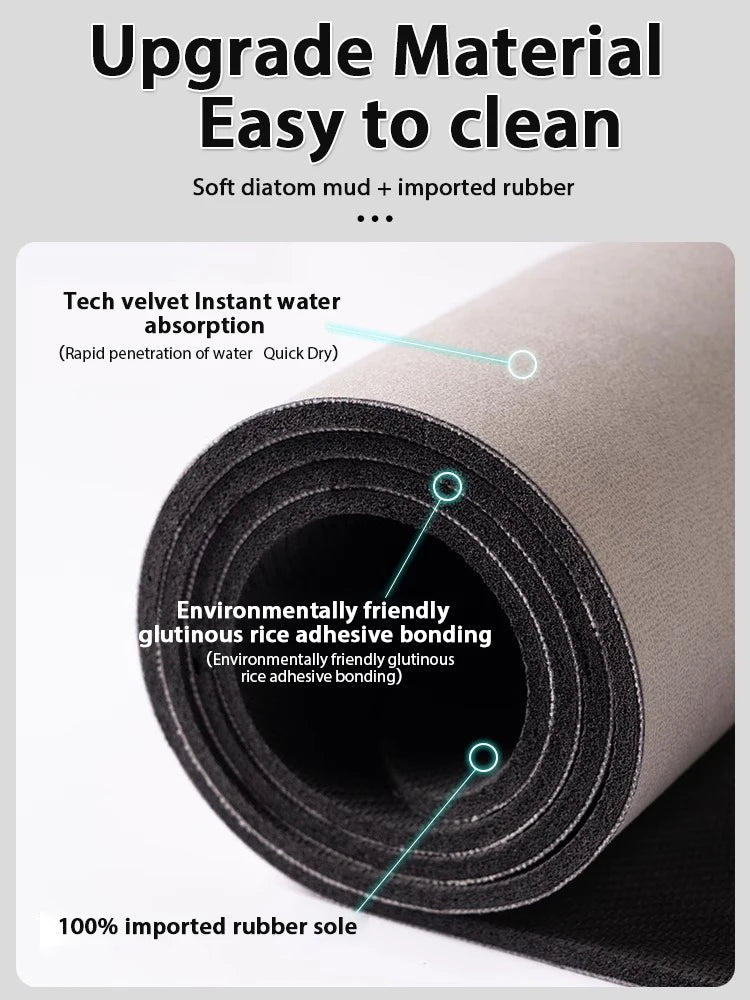 Tapete de Piedra Ultra Absorbente